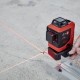 Leica Lino L6Rs Piros 3x360°-os keresztlézer - 918976 - Keresztlézer és vonallézer